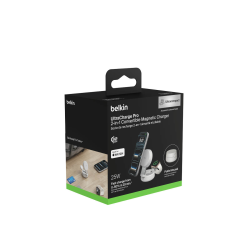 Belkin UltraCharge Pro ładowarka magnetyczna 2w1 Qi2 25W, pi… | PartsPC.pl