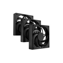 Zestaw 3 wentylatorów Fury Sai S12 PWM czarny | PartsPC.pl