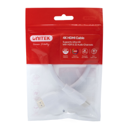 Unitek Kabel HDMI 2.1 8K HDR biały 7m | PartsPC.pl