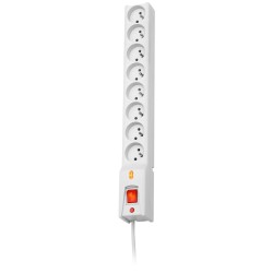 Listwa zasilająca Lestar LX 810 3m szara | PartsPC.pl
