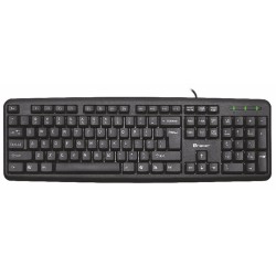 Klawiatura przewodowa Tracer Maverick USB czarna | PartsPC.pl