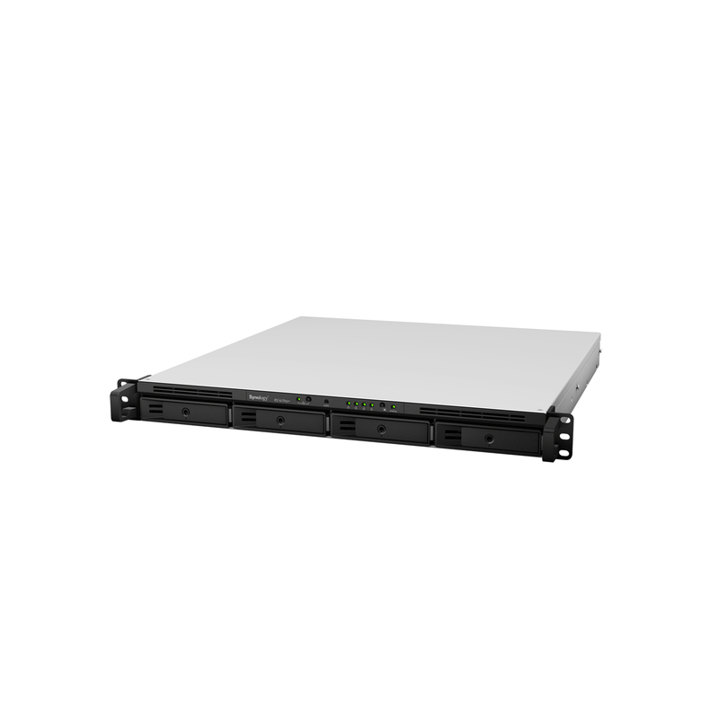 Synology RS1619xs+ | 4-zatokowy serwer NAS Intel Xeon 8GB RAM, 4x 1GbE RJ-45 2x M.2 NVMe, RP RACK 1U