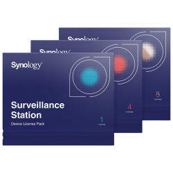 Synology DEVICE LICENSE (X 4) | pakiet 4 licencji dla urządzeń monitoringu Synology