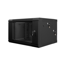 Szafa instalacyjna Rack dwusekcyjna wisząca 19" 6U 600x600 c… | PartsPC.pl