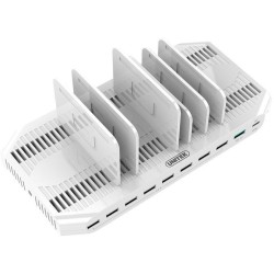 Stacja ładująca Unitek Y-2190, 10 x USB QC3.0 USB-C Power De… | PartsPC.pl