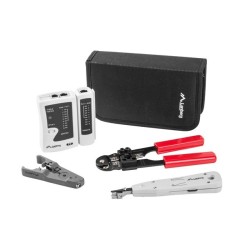 Zestaw narzędzi Lanberg NT-0301 do budowy sieci LAN | PartsPC.pl