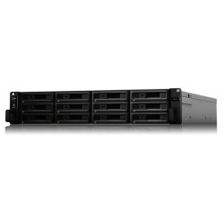 Synology RS3618xs | 12-zatokowy serwer NAS, Intel Xeon, 8GB RAM, 4x 1GbE RJ-45, RACK 2U
