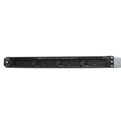 Synology RS422+ | 4-zatokowy serwer NAS, AMD Ryzen, 2GB RAM, 2x 1GbE RJ-45, RACK 1U