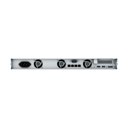 Synology RS822+ | 4-zatokowy serwer NAS, AMD Ryzen, 2GB RAM, 4x 1GbE RJ-45, RACK 1U