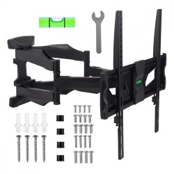 Uchwyt do telewizora Maclean MC-781 26-70" 45kg czarny max VESA 400x400
