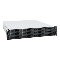 Synology RS2423RP+ | 12-zatokowy serwer NAS, AMD Ryzen, 8GB RAM, 2x 1GbE, 1x 10GbE RJ-45, RP RACK 2U