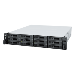 Synology RS2423+ | 12-zatokowy serwer NAS, AMD Ryzen, 8GB RAM, 2x 1GbE, 1x 10GbE RJ-45, RACK 2U