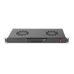 Panel wentylacyjny Lanberg LCD poziomy 1U z termostatem do s… | PartsPC.pl