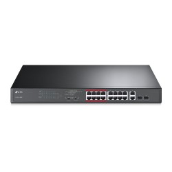 Switch niezarządzalny TP-Link TL-SL1218MP 16x10/100 PoE+ 2x100/1000