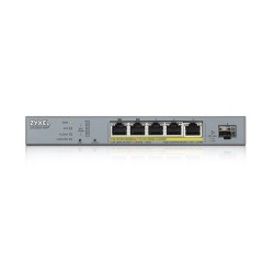 Switch zarządzalny Zyxel GS1350-6HP 5x10/100/1000 1xSFP PoE … | PartsPC.pl