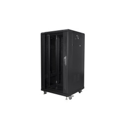 Szafa instalacyjna Rack stojąca 19" 22U 600x600 czarna Lanbe… | PartsPC.pl