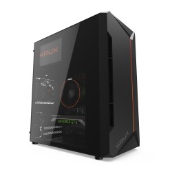 Obudowa KRUX Astro mATX/mITX z oknem, bez zasilacza | PartsPC.pl