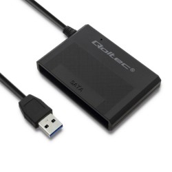 Obudowa Qoltec na dysk HDD/SSD 2.5" SATA3 | USB 3.0 | Czarna… | PartsPC.pl