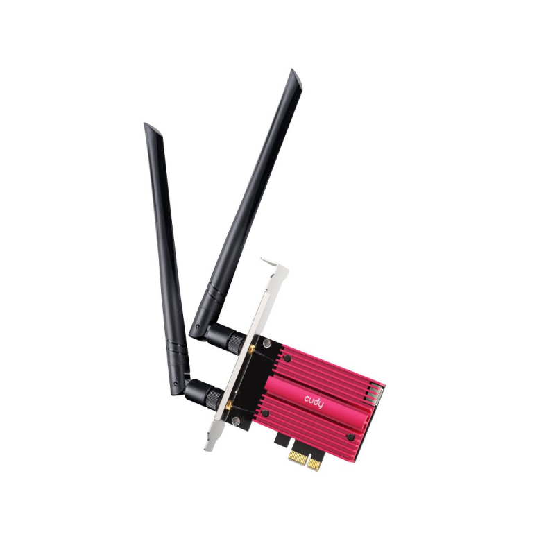 CUDY WE3000S | karta sieciowa, adapter Wi-Fi 6E, 2,4GHz/5GHz, PCI Express