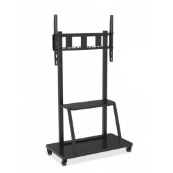 Stojak mobilny Techly 55"-100", 150kg z półką | PartsPC.pl