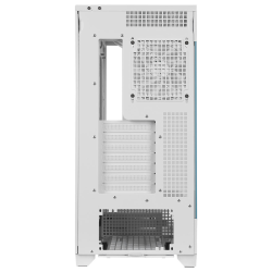 Rampage Hydra V1 Obudowa PC 4x wentylator USB C/USB A ARGB + hub, biała