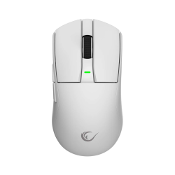 Rampage Zenith Pro mysz bezprzewodowa 26000 DPI biała + odbiornik 4 KHz PAW3395 BT 5.2