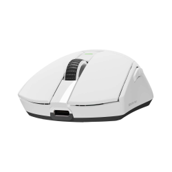 Rampage Zenith Pro mysz bezprzewodowa 26000 DPI biała + odbiornik 4 KHz PAW3395 BT 5.2