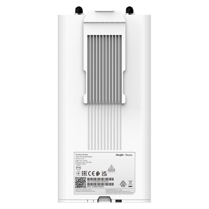 Ruijie Reyee RG-AirMetro550G-B | Most bezprzewodowy - Stacja… | PartsPC.pl