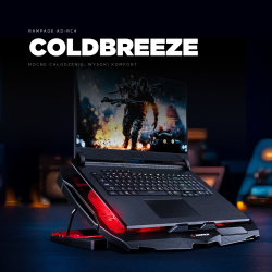Rampage AD-RC4 Podstawka chłodząca pod laptop 12,1-15,6" reg… | PartsPC.pl