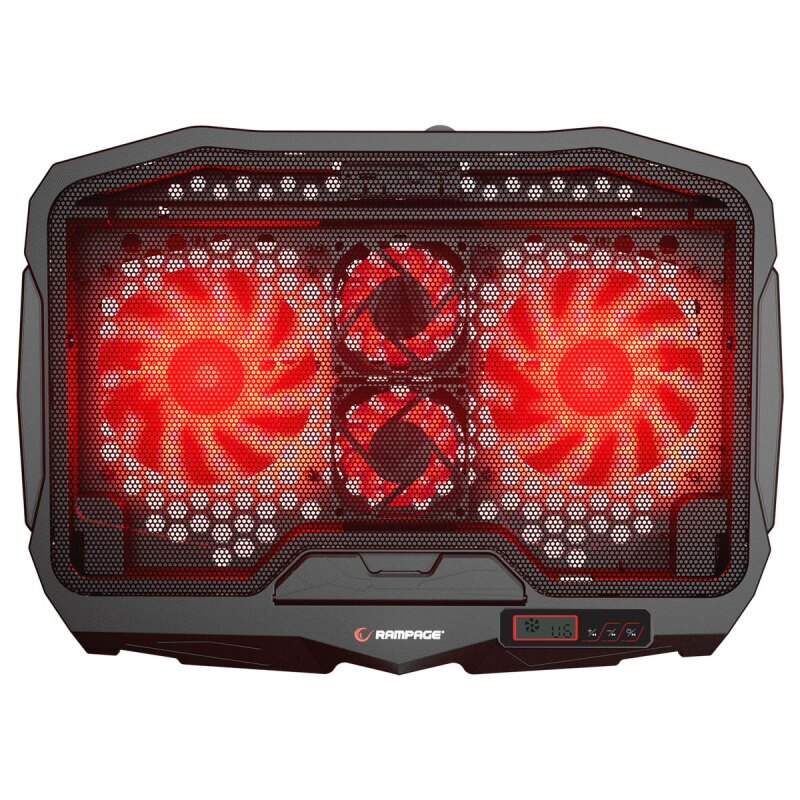 Rampage AD-RC4 Podstawka chłodząca pod laptop 12,1-15,6" reg… | PartsPC.pl