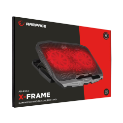 Rampage AD-RX34 Podstawka chłodząca pod laptop 12,1-17" regu… | PartsPC.pl