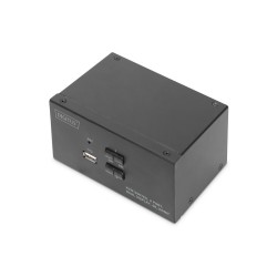 Przełącznik KVM DIGITUS 2 portowy HDMI, Dual Display, 4K... | PartsPC.pl