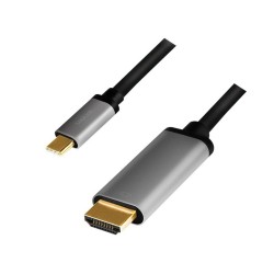 Kabel adapter LogiLink CUA0101 USB-C - HDMI, 4K, czarny 1,8m… | PartsPC.pl