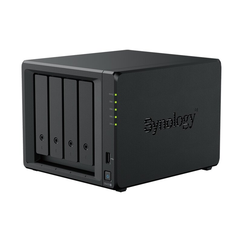 Synology DS425+ | 4-zatokowy serwer NAS, Intel Celeron, 2GB … | PartsPC.pl