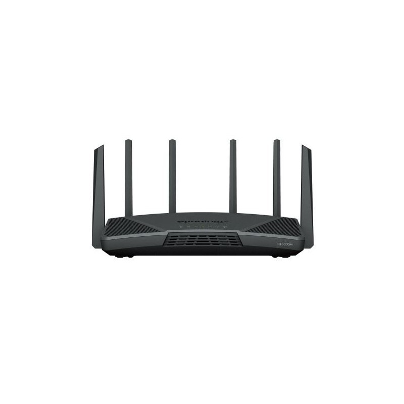 Synology RT6600ax | trójzakresowy router mesh WiFi 6, 2.5 GbE RJ-45 Port, Dual WAN, 4x4 MIMO, VLAN
