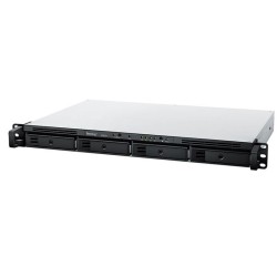 Synology RS422+ | 4-zatokowy serwer NAS, AMD Ryzen, 2GB RAM, 2x 1GbE RJ-45, RACK 1U