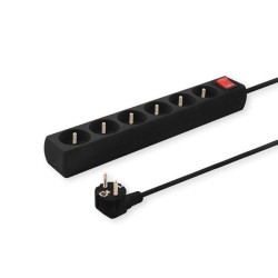 Listwa zasilająca Savio LZ-04, 6 gniazd 5m | PartsPC.pl