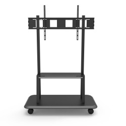 Stojak mobilny Techly 55"-120" 150kg z półką | PartsPC.pl