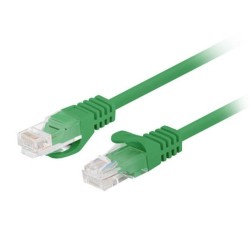 Patchcord Lanberg UTP kat.5e 1m zielony 10-Pack | PartsPC.pl