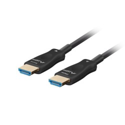 Kabel HDMI Lanberg M/M v2.1 40m 8K czarny optyczny AOC | PartsPC.pl