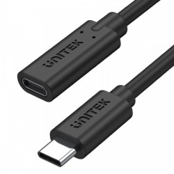 Kabel USB-C Unitek C14086BK-1.5M Przedłużacz, 10Gbps, 4K, PD… | PartsPC.pl