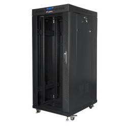 Szafa instalacyjna Rack stojąca 19" 27U 800x1200 Drzwi Szkla… | PartsPC.pl