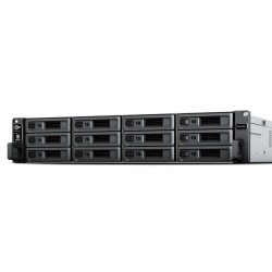 Synology RS2423+ | 12-zatokowy serwer NAS, AMD Ryzen, 8GB RAM, 2x 1GbE, 1x 10GbE RJ-45, RACK 2U