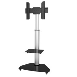 Stojak mobilny Techly 37"-70", 40kg regulowany | PartsPC.pl