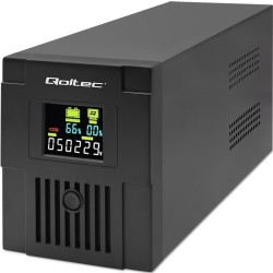 Zasilacz awaryjny UPS Qoltec Monolith | 1500VA | 900W | LCD … | PartsPC.pl