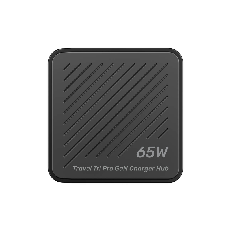 GaN 3-w-1 65W, wspiera 4K@60Hz (USB-A/HDMI/USB-C) | PartsPC.pl