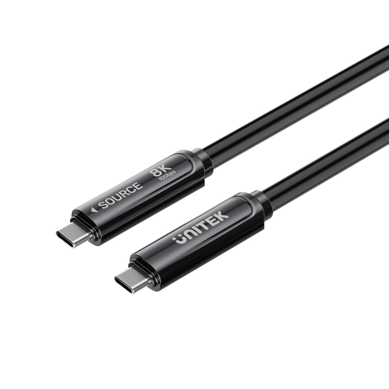 Kable optyczne USB-C (10Gbps, PD60W, 8K@30Hz) 10m