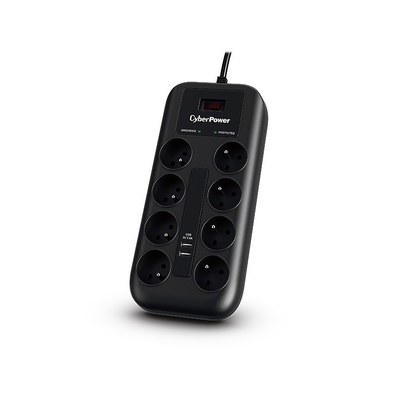 CyberPower Listwa przeciwprzepięciowa P0820SUF0-FR