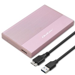 Obudowa/kieszeń Qoltec na dysk SSD HDD 2.5" | SATA | USB 3.0… | PartsPC.pl