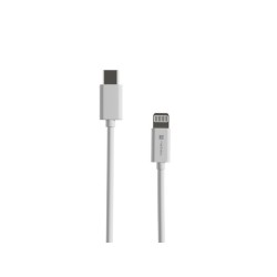 Kabel Natec Prati Lightning / iPhone - USB-C 2m MFI Biały